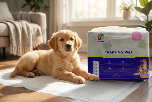 Lavender Dog Training Pads – Ultra Absorbent, Stay-Put, 100 Count