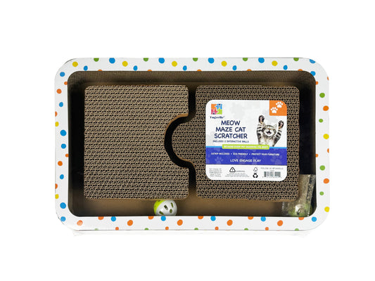 Meow Maze Cat Scratcher - 2PK